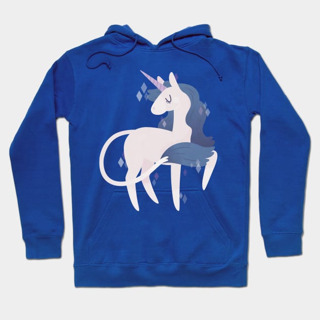 Classical Unicorn Hoodie by clairestamper